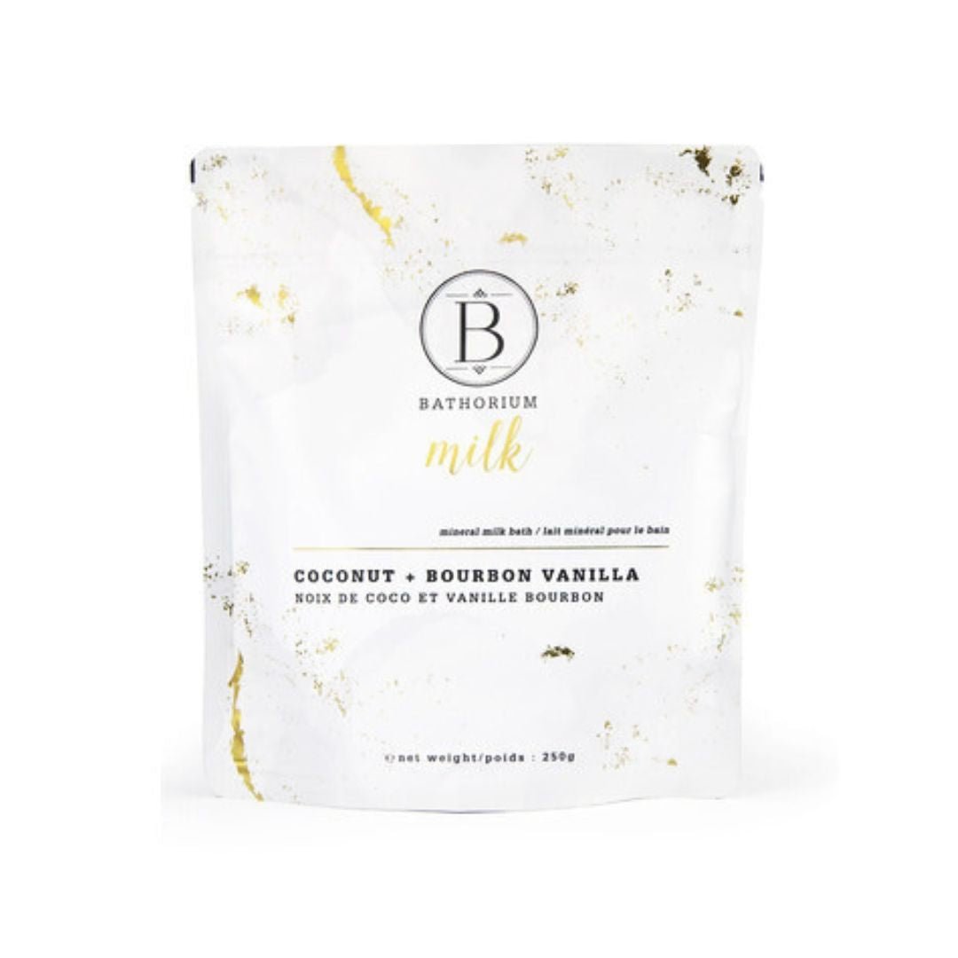 Coconut & Bourbon Vanilla - Milk Mineral Bath Soak - 250g - Soul Sanctuary Wellness Club
