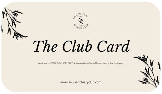 The Club Card - Soul Sanctuary Wellness Club